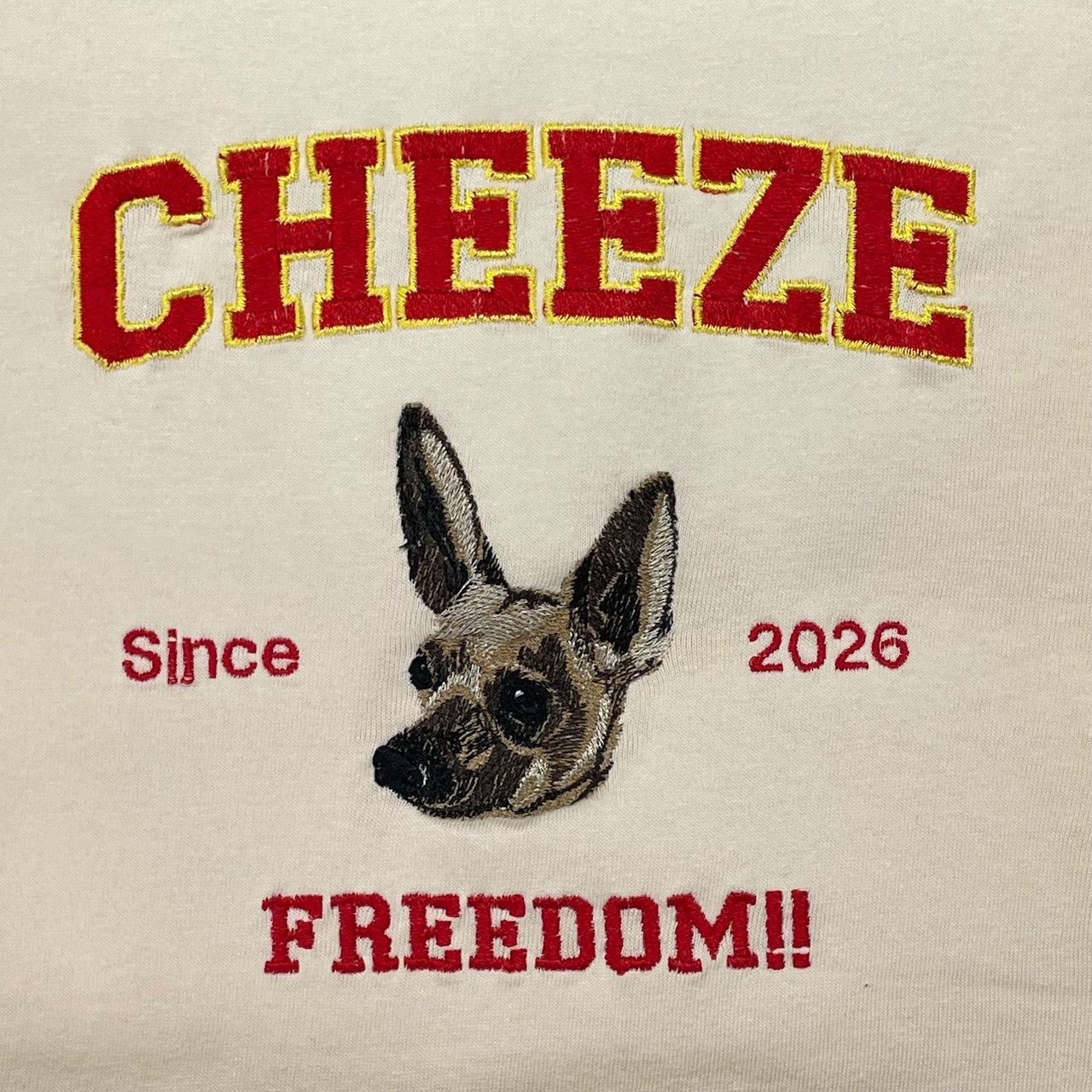 【事前相談】写真からつくるペット刺繍アイテム｜完全オーダーメイド（２匹専用）