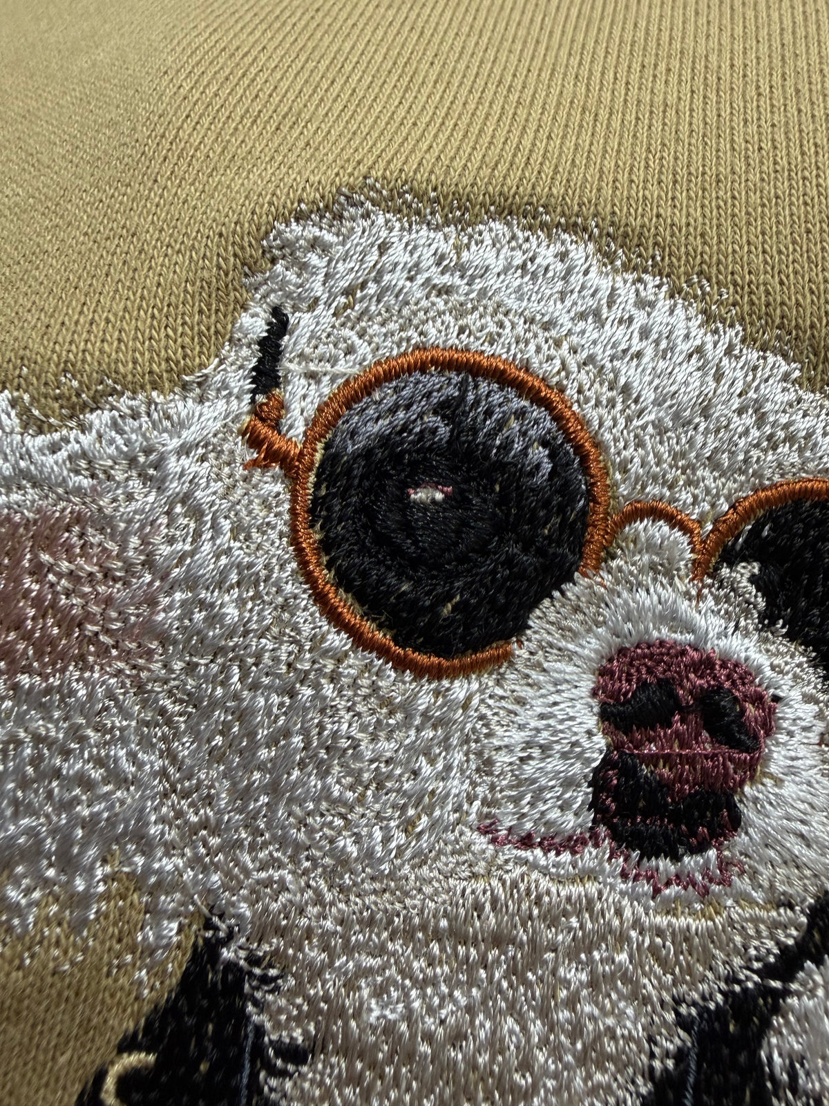 スマホ写真からつくる ペット刺繍パーカー｜リアル・写真のまま刺繍・名入れ
