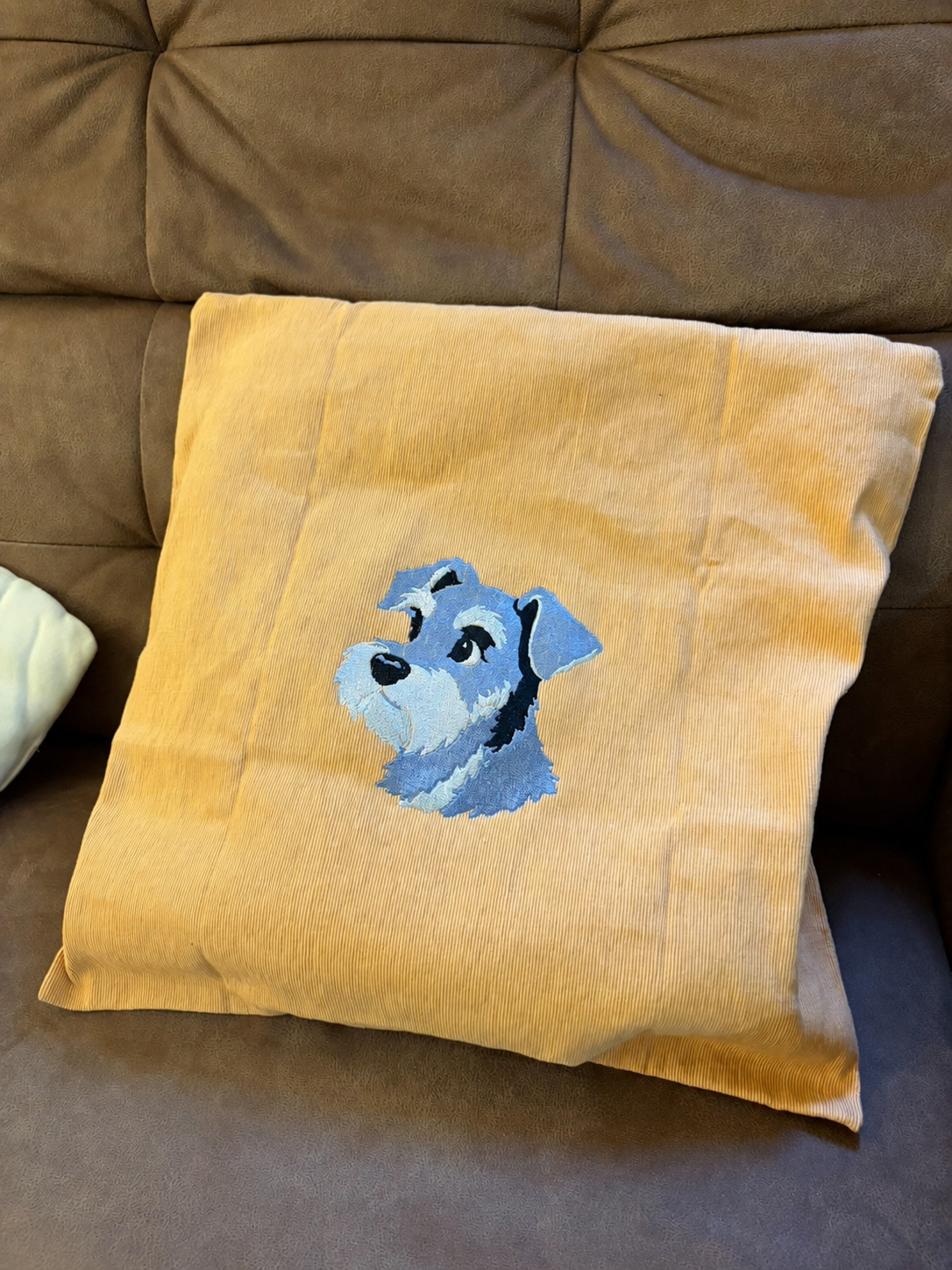 （ペット刺繍メーカー専用）海外アニメイラスト刺繍クッションカバー
