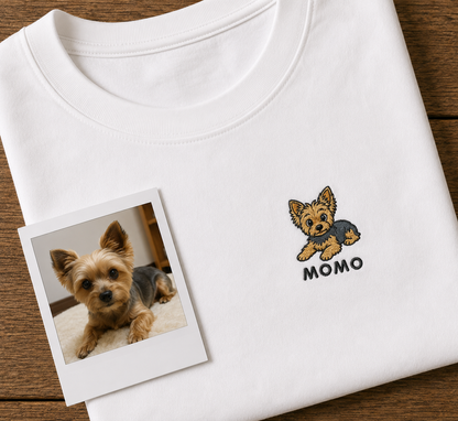 （ペット刺繍メーカー専用）海外アニメ 刺繍Tシャツ