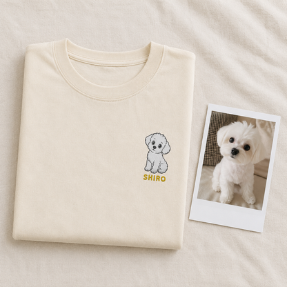 （ペット刺繍メーカー専用）海外アニメ 刺繍Tシャツ