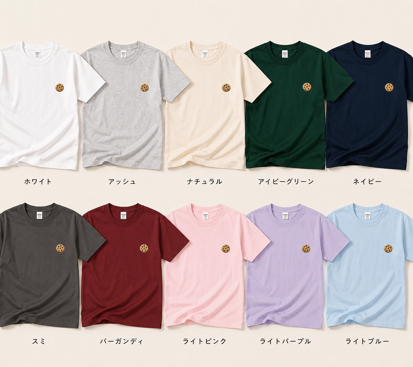 刺繡Tシャツ