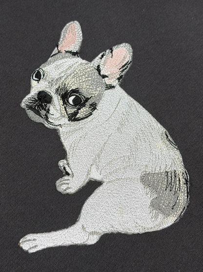 ペット刺繍　リアルスタイル｜トートバッグ（顔 or 全身 １匹のみ）