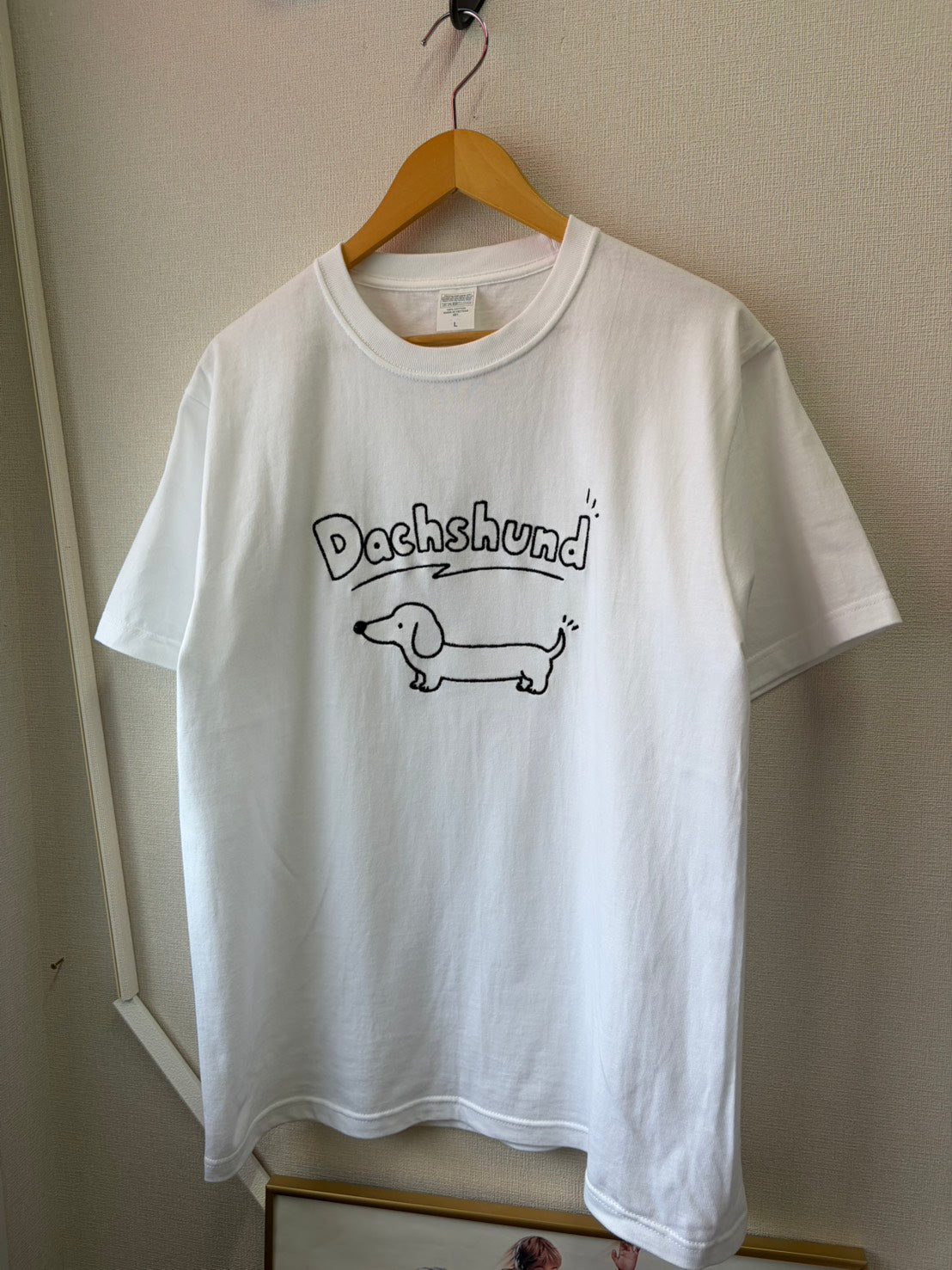 ゆるアメカジDog  Tシャツ【多摩の刺繍屋オリジナル】