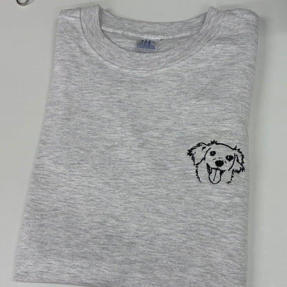 チワックスのペット刺繍Tシャツの写真