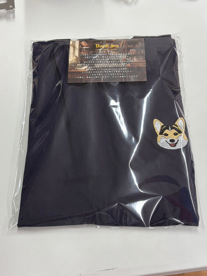 コーギーのペット刺繍Tシャツ