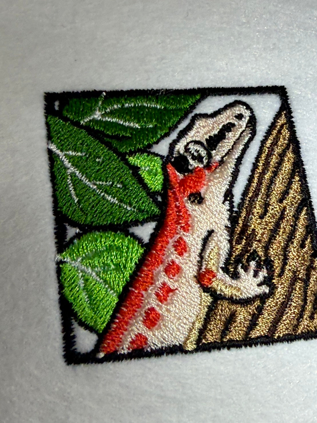 ペット刺繍　イラストスタイル｜ワッペン（１匹のみ）