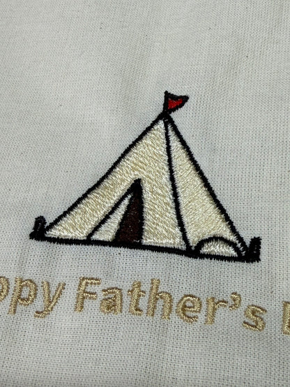 ギフト用　刺繍メッセージ　巾着袋