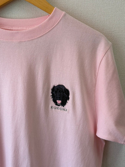 ペット刺繍のリアル刺繍Tシャツ（うちの子刺繍）