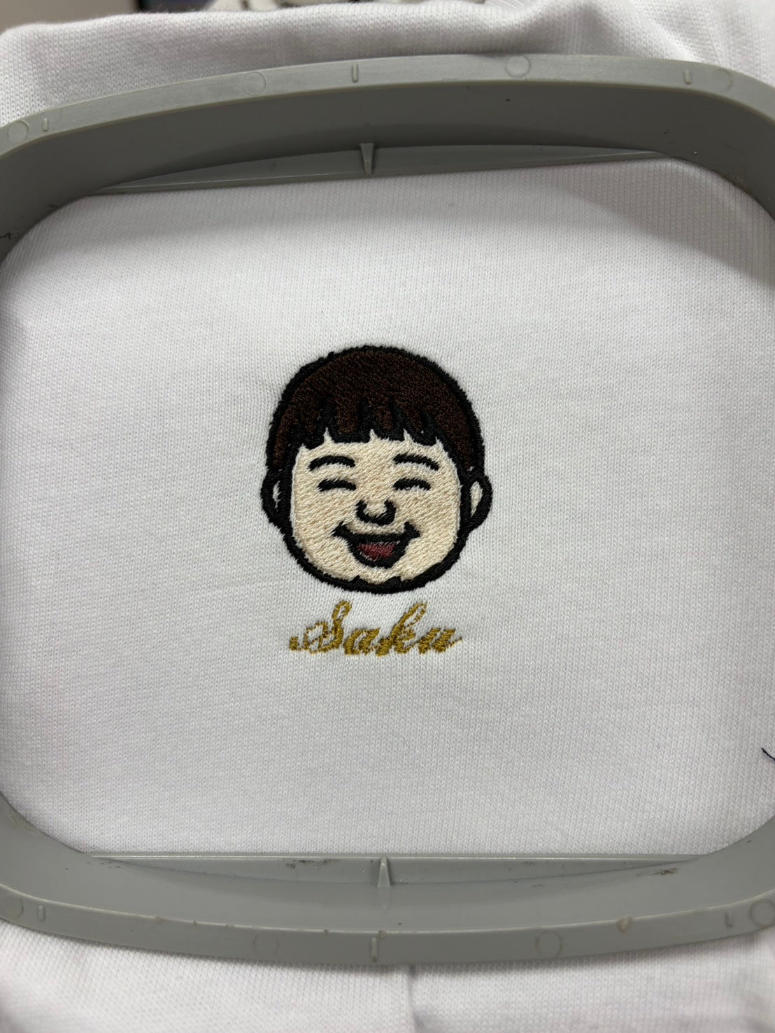 メモリアル刺繍　Tシャツ（ミニワンポイント）