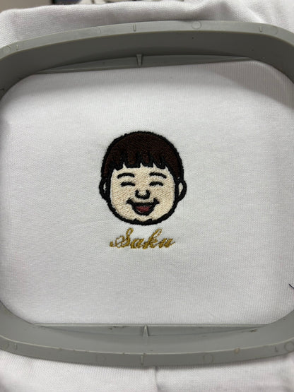 メモリアル刺繍　Tシャツ（ミニワンポイント）