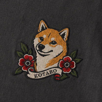刺繡半袖Tシャツ（タトゥーフラッシュ）