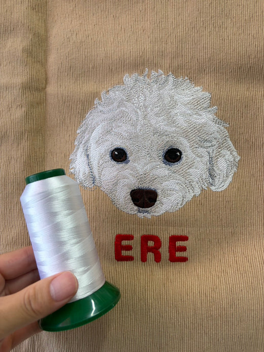 リアル刺繍クッションカバー