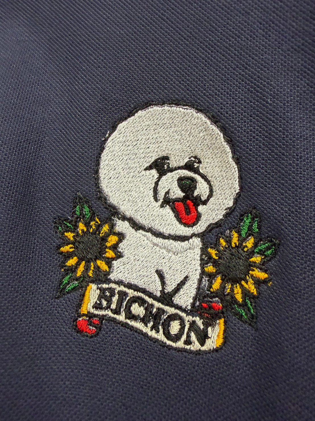 刺繍ポロシャツ（タトゥーフラッシュ）