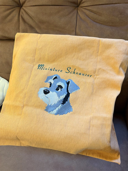 【事前相談】写真からつくるペット刺繍アイテム｜完全オーダーメイド（２匹専用）