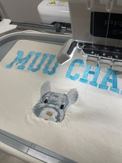 【事前相談】写真からつくるペット刺繍アイテム｜完全オーダーメイド（２匹専用）